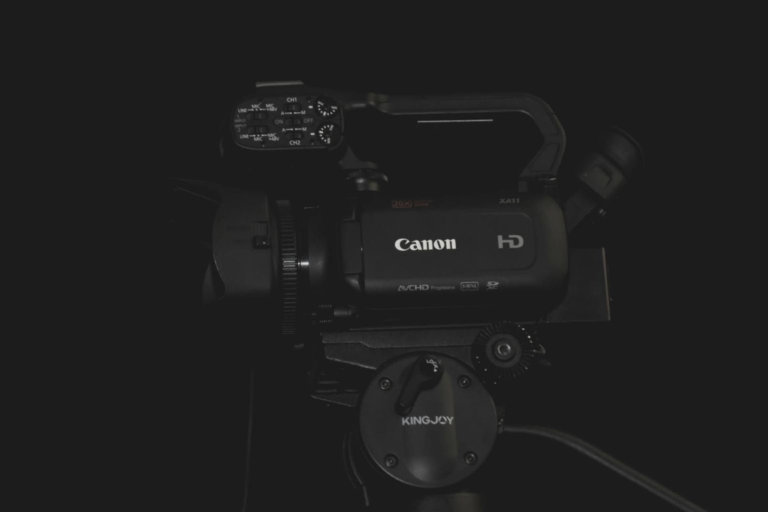 Interview editing demonstration showing multiple camera angles